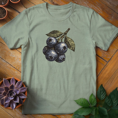 Blueberries Tee T-Shirt Sage / S