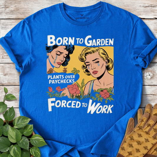 Born to Garden Tee, Royal