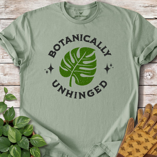 Botanically Unhinged Vintage Tee, Sage