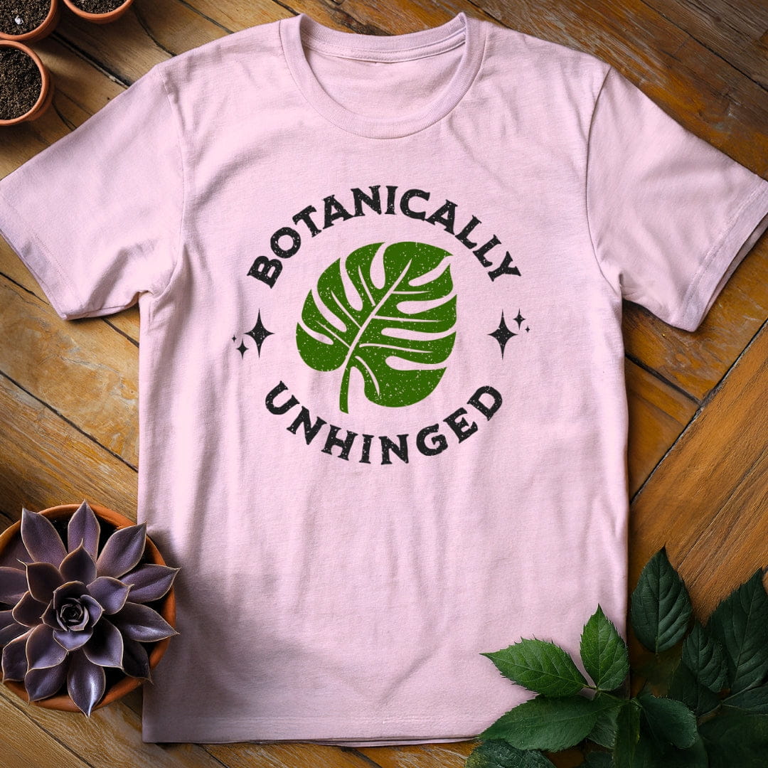 Botanically Unhinged Vintage Tee T-Shirt Light Pink / S