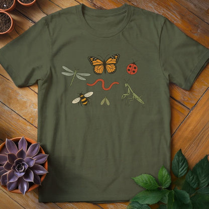 Bugs Tee T-Shirt Military Green / S