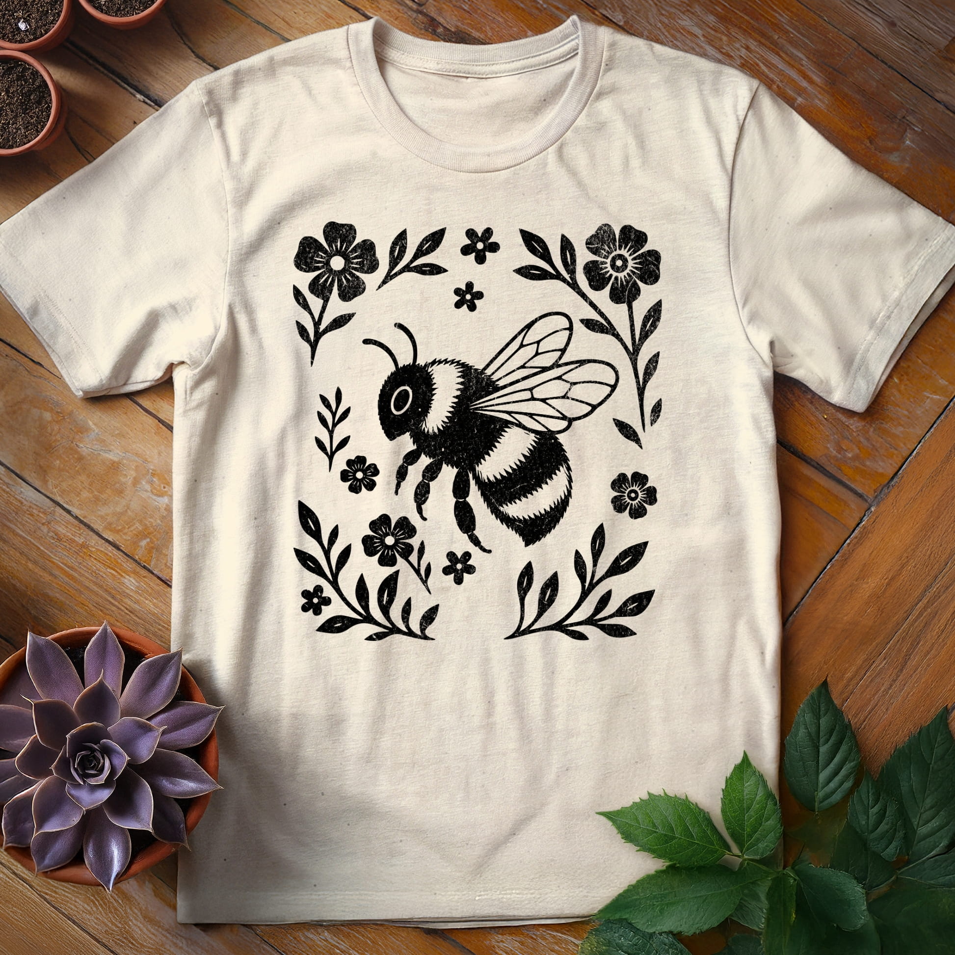 Bumblebee Tee T-Shirt Natural / S
