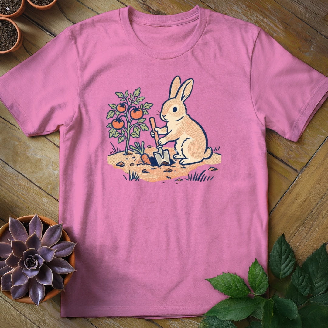 Bunny Gardener Tee T-Shirt Azalea / S