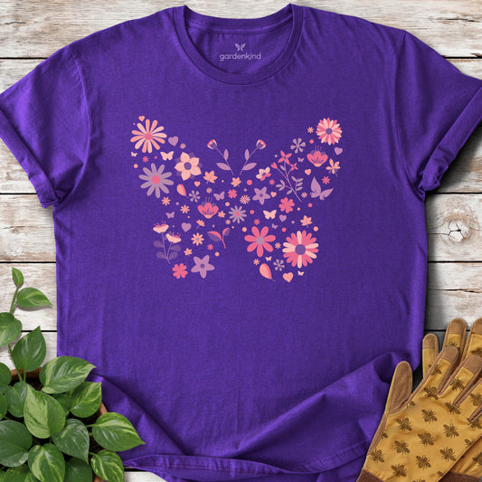 Butterfly Tee, Purple