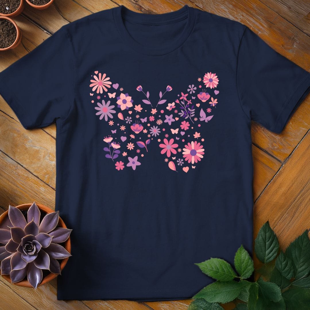 Butterfly Tee T-Shirt Navy / S