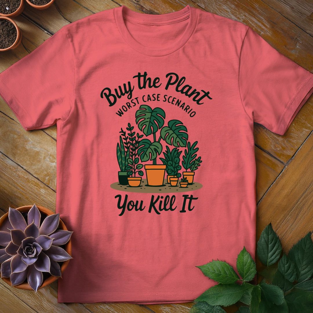 Buy the Plant Tee T-Shirt Coral Silk / S