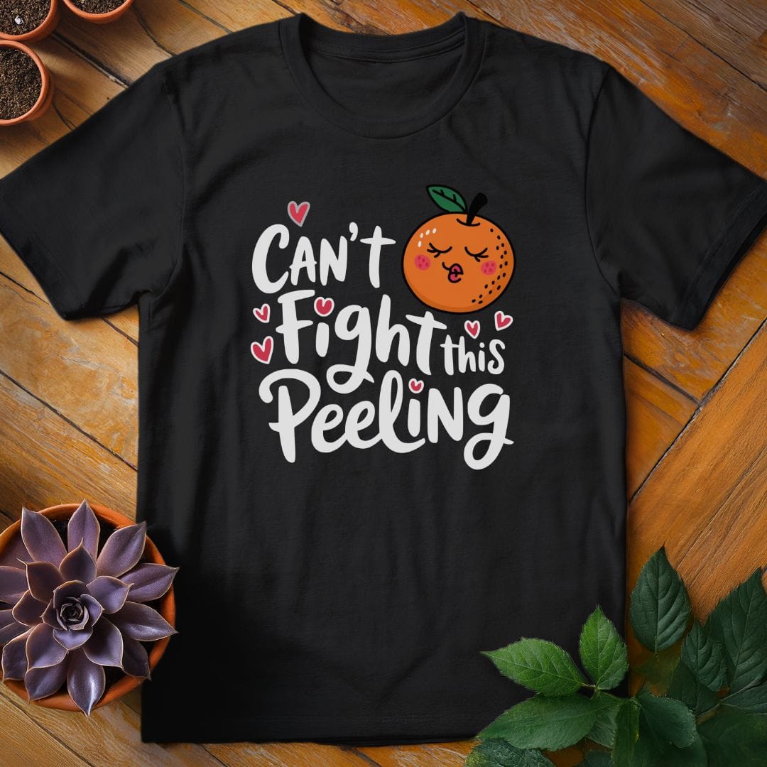 Can't Fight This Peeling Tee T-Shirt Black / S