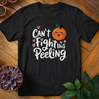 Can't Fight This Peeling Tee T-Shirt Black / S
