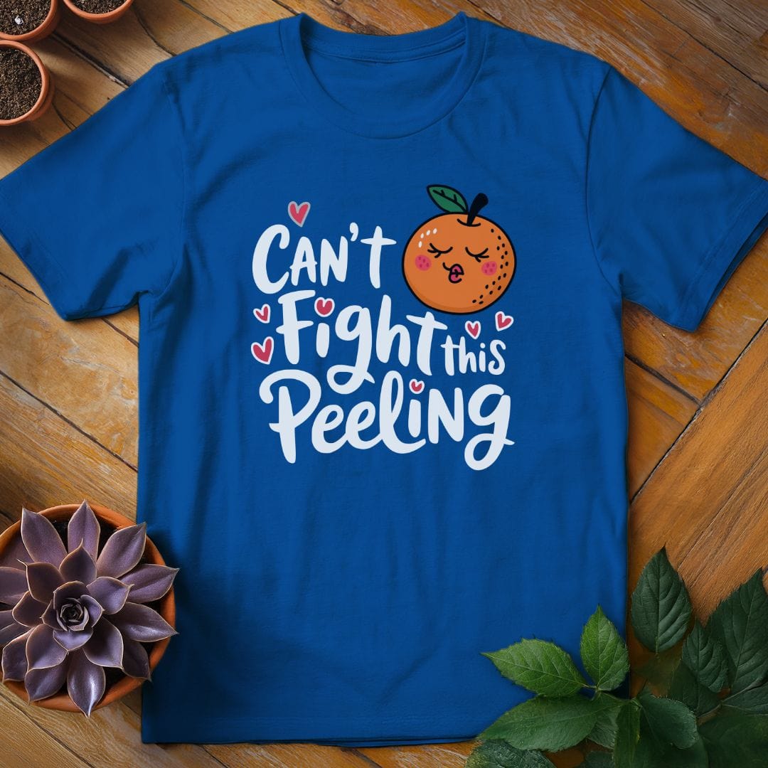 Can't Fight This Peeling Tee T-Shirt Royal / S