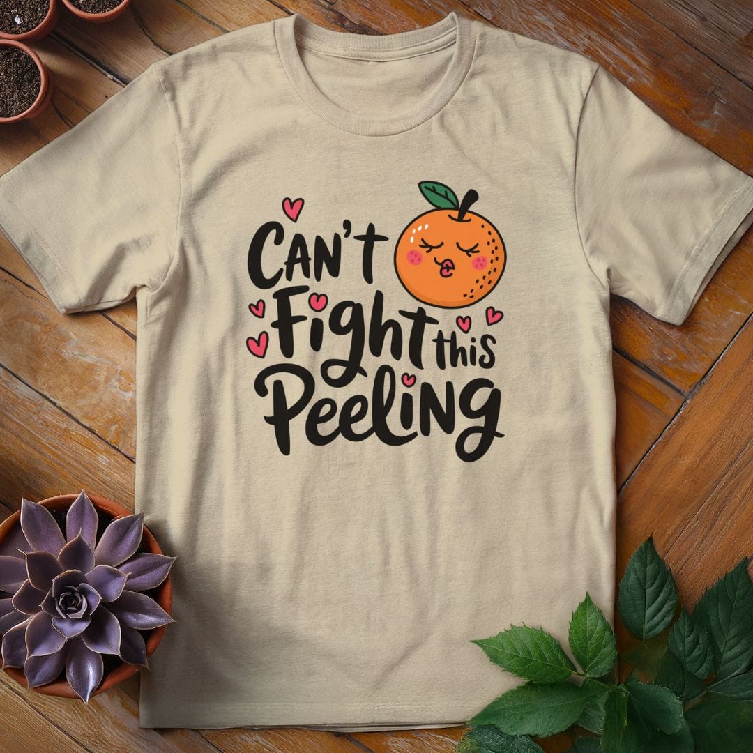 Can't Fight This Peeling Tee T-Shirt Sand / S