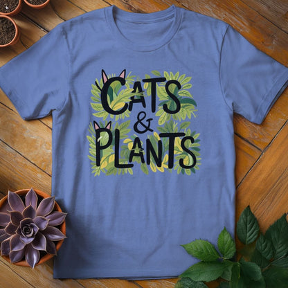 Cats & Plants Tee T-Shirt Iris / S