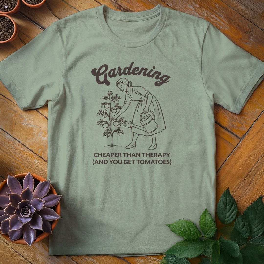 Cheaper Than Therapy Tee T-Shirt Sage / S