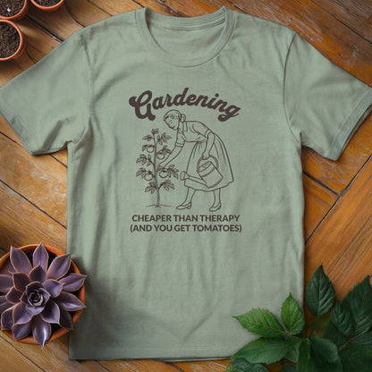 Cheaper Than Therapy Tee T-Shirt Sage / S