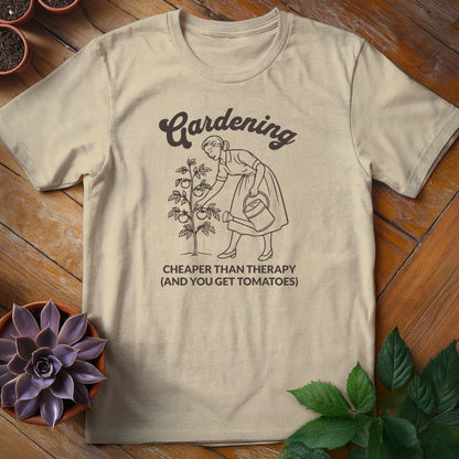 Cheaper Than Therapy Tee T-Shirt Sand / S