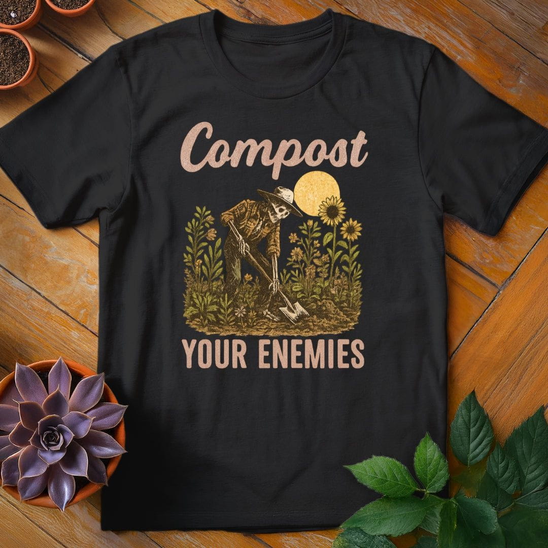 Compost Your Enemies Tee T-Shirt Black / S
