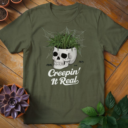 Creepin' It Real Tee T-Shirt Military Green / S
