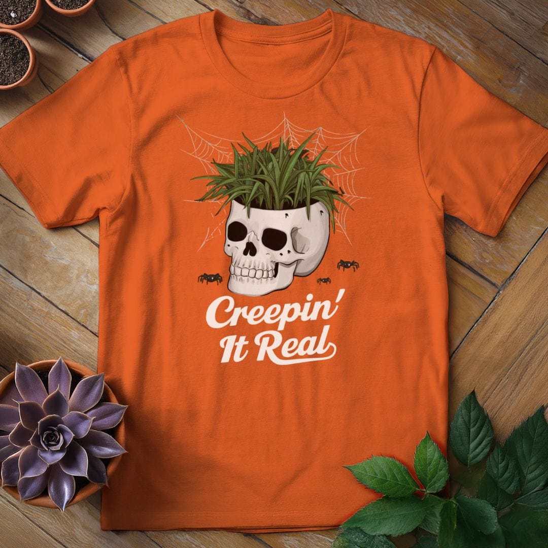 Creepin' It Real Tee T-Shirt Orange / S