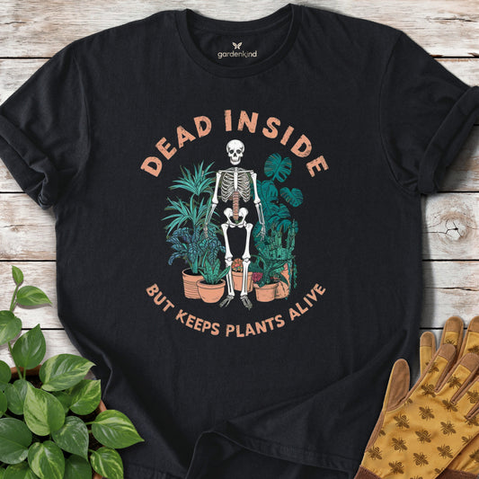 Dead Inside Tee, Black