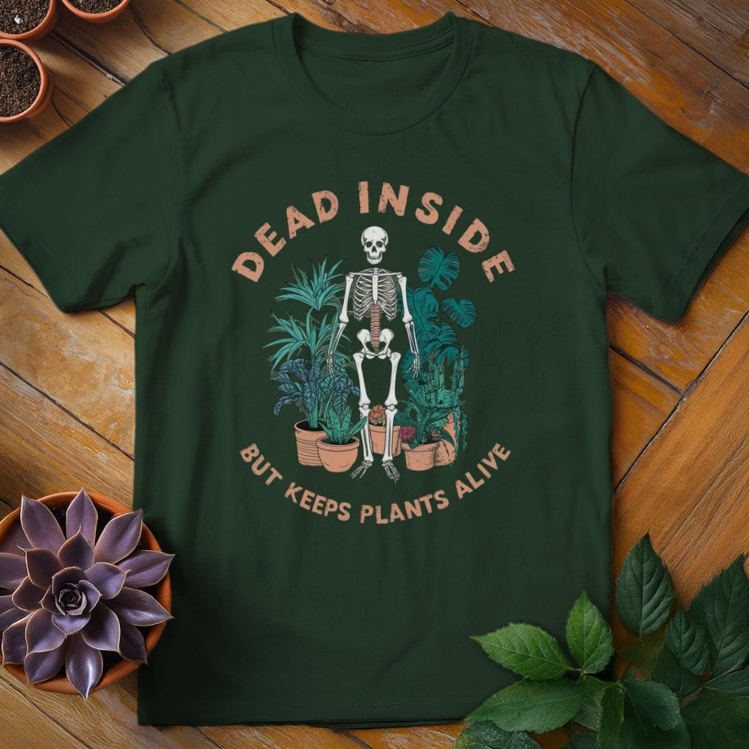 Dead Inside Tee T-Shirt Forest Green / S