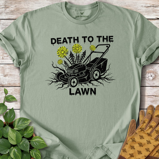 Death to the Lawn Tee, Sage