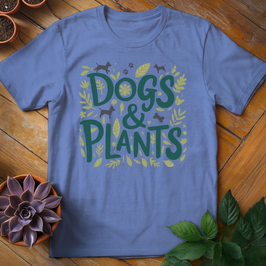 Dogs & Plants Tee T-Shirt Iris / S