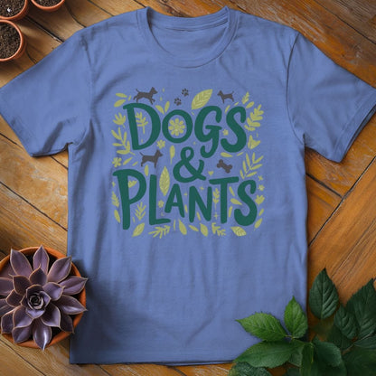 Dogs & Plants Tee T-Shirt Iris / S