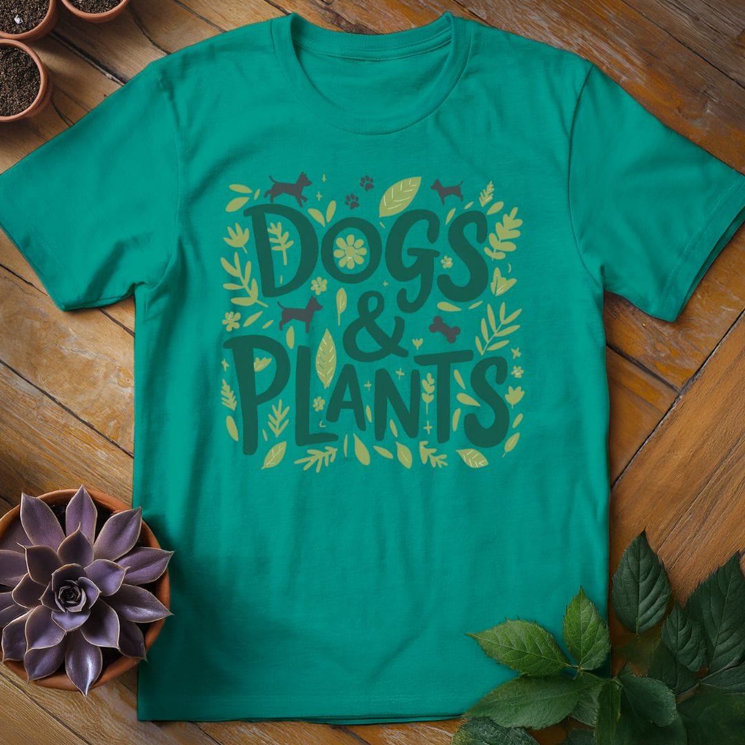 Dogs & Plants Tee T-Shirt Jade Dome / S