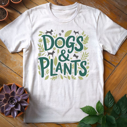 Dogs & Plants Tee T-Shirt White / S