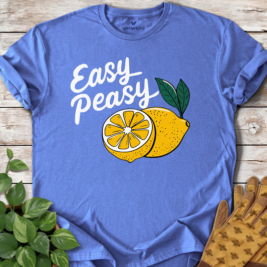 Easy Peasy Lemon Squeezy Tee, Iris