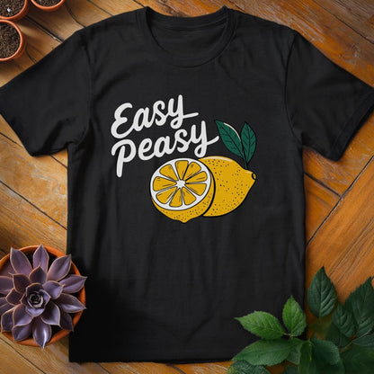 Easy Peasy Lemon Squeezy Tee T-Shirt Black / S