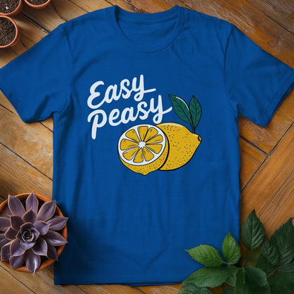Easy Peasy Lemon Squeezy Tee T-Shirt Royal / S