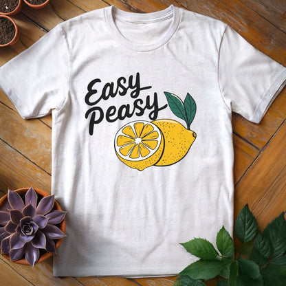 Easy Peasy Lemon Squeezy Tee T-Shirt White / S