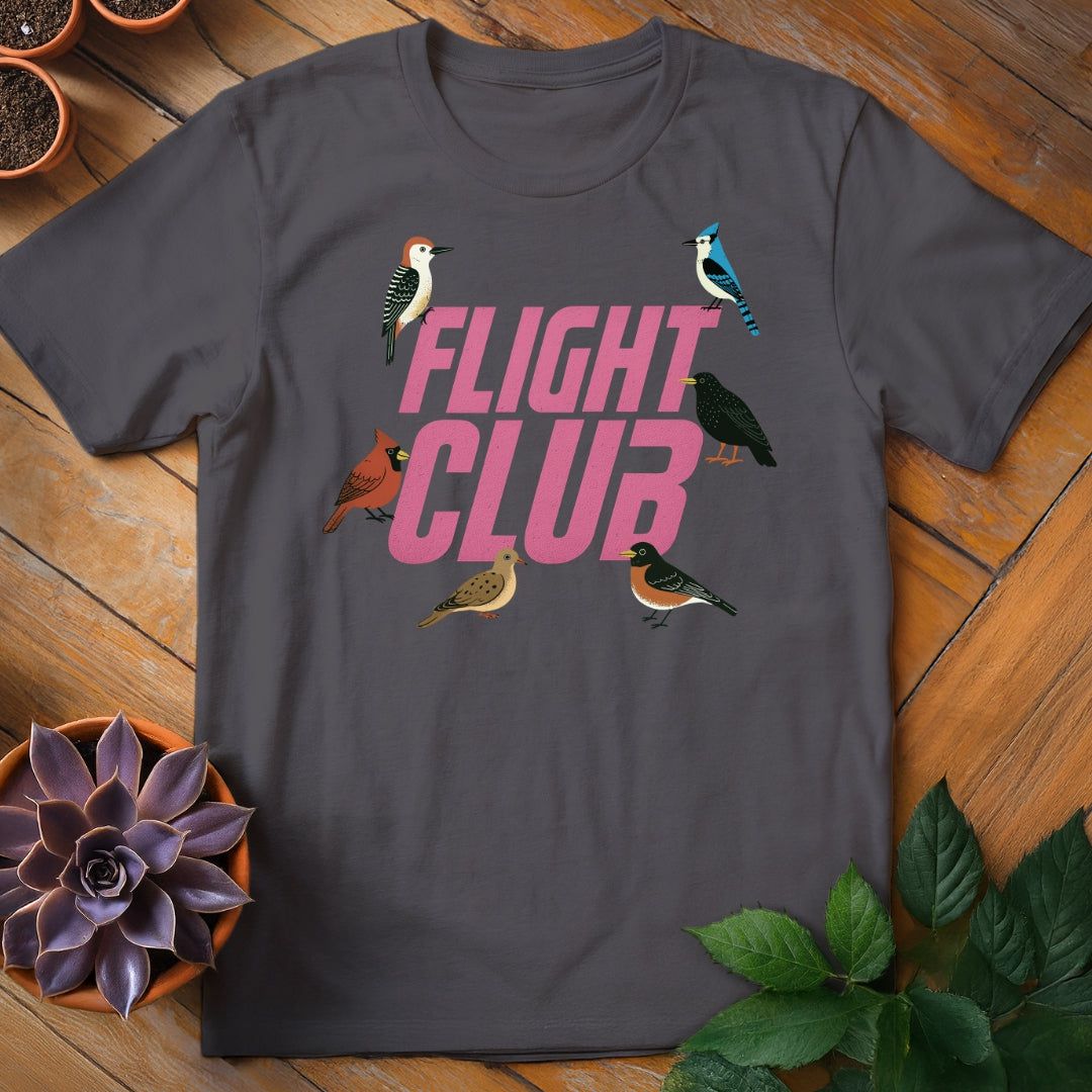 Flight Club Tee T-Shirt Charcoal / S