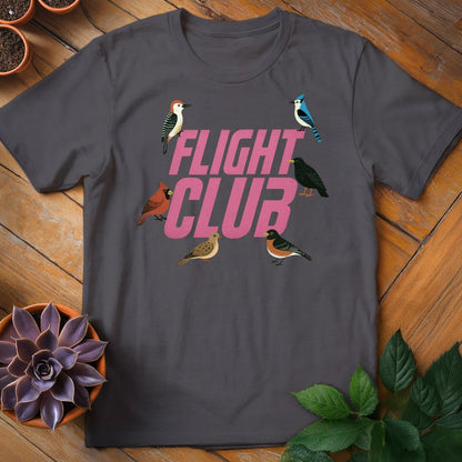 Flight Club Tee T-Shirt Charcoal / S