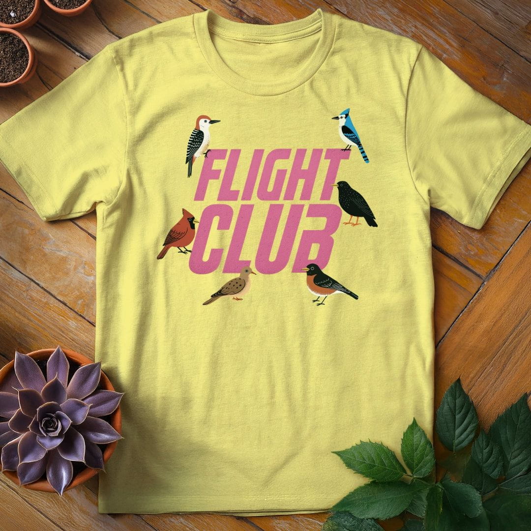 Flight Club Tee T-Shirt Cornsilk / S