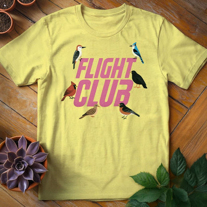 Flight Club Tee T-Shirt Cornsilk / S