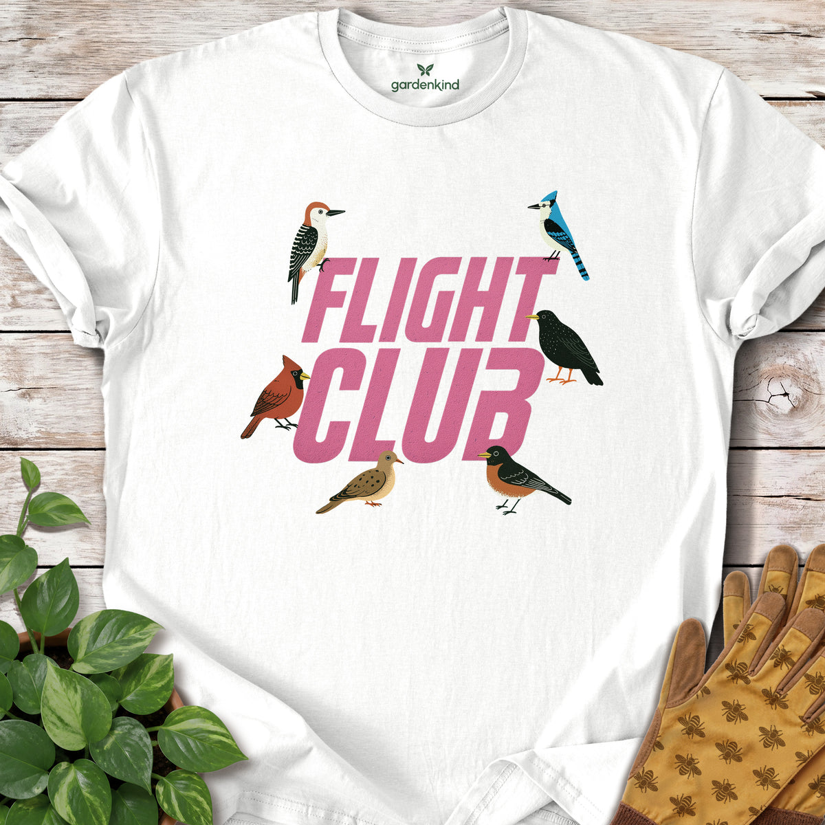 Flight Club Tee, White