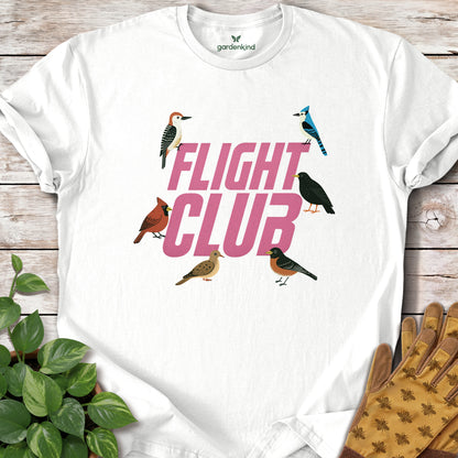 Flight Club Tee, White