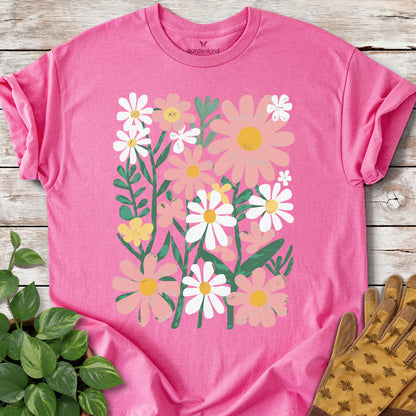Flowers Tee, Azalea