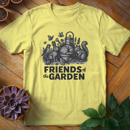 Friends of the Garden Tee T-Shirt Cornsilk / S