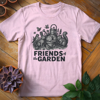 Friends of the Garden Tee T-Shirt Light Pink / S