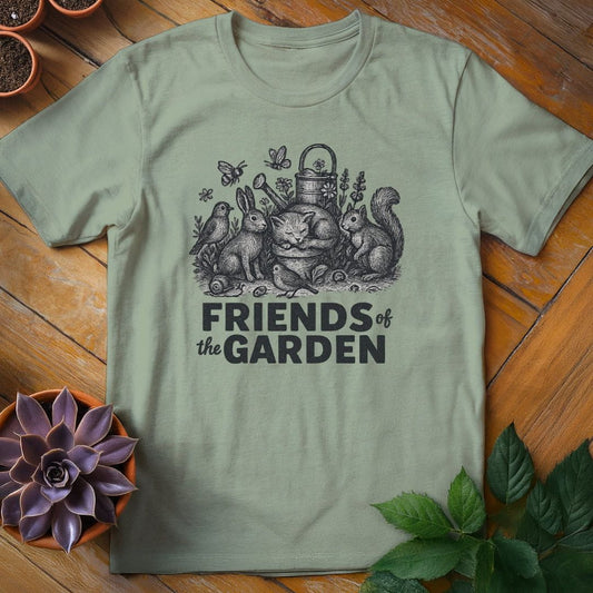 Friends of the Garden Tee T-Shirt Sage / S