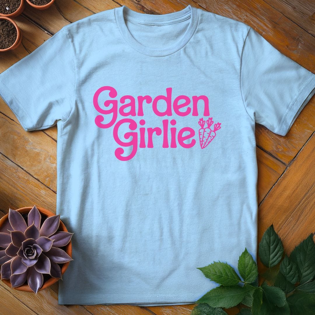 Garden Girlie Tee T-Shirt Light Blue / S