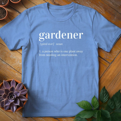 Gardener Definition Tee T-Shirt Carolina Blue / S