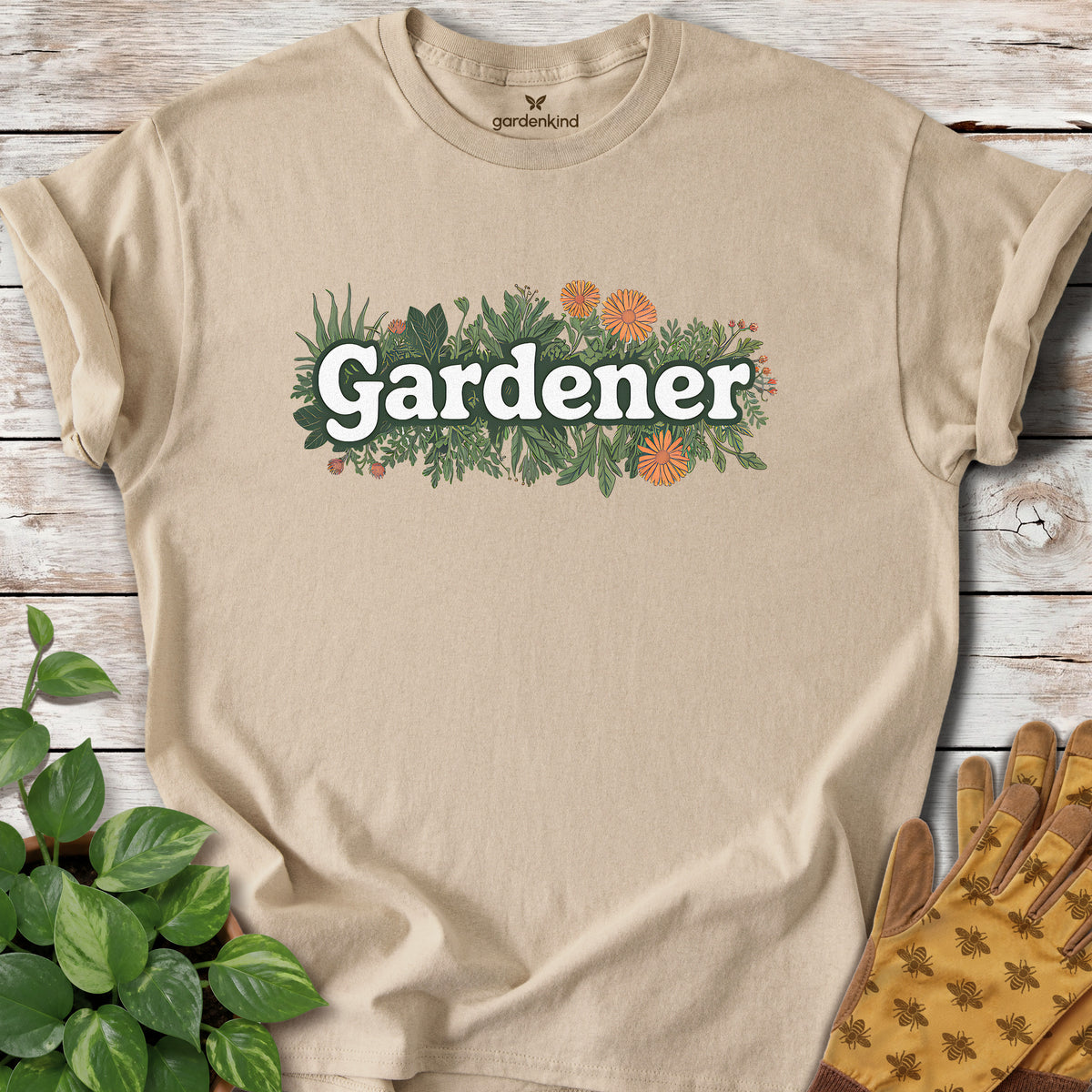Gardener Tee, Sand