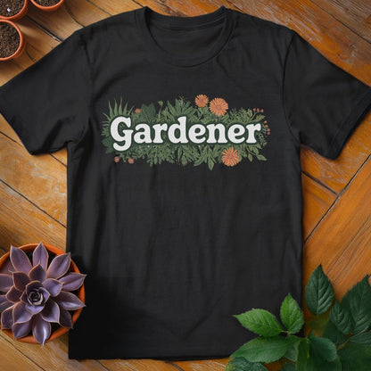 Gardener Tee T-Shirt Black / S