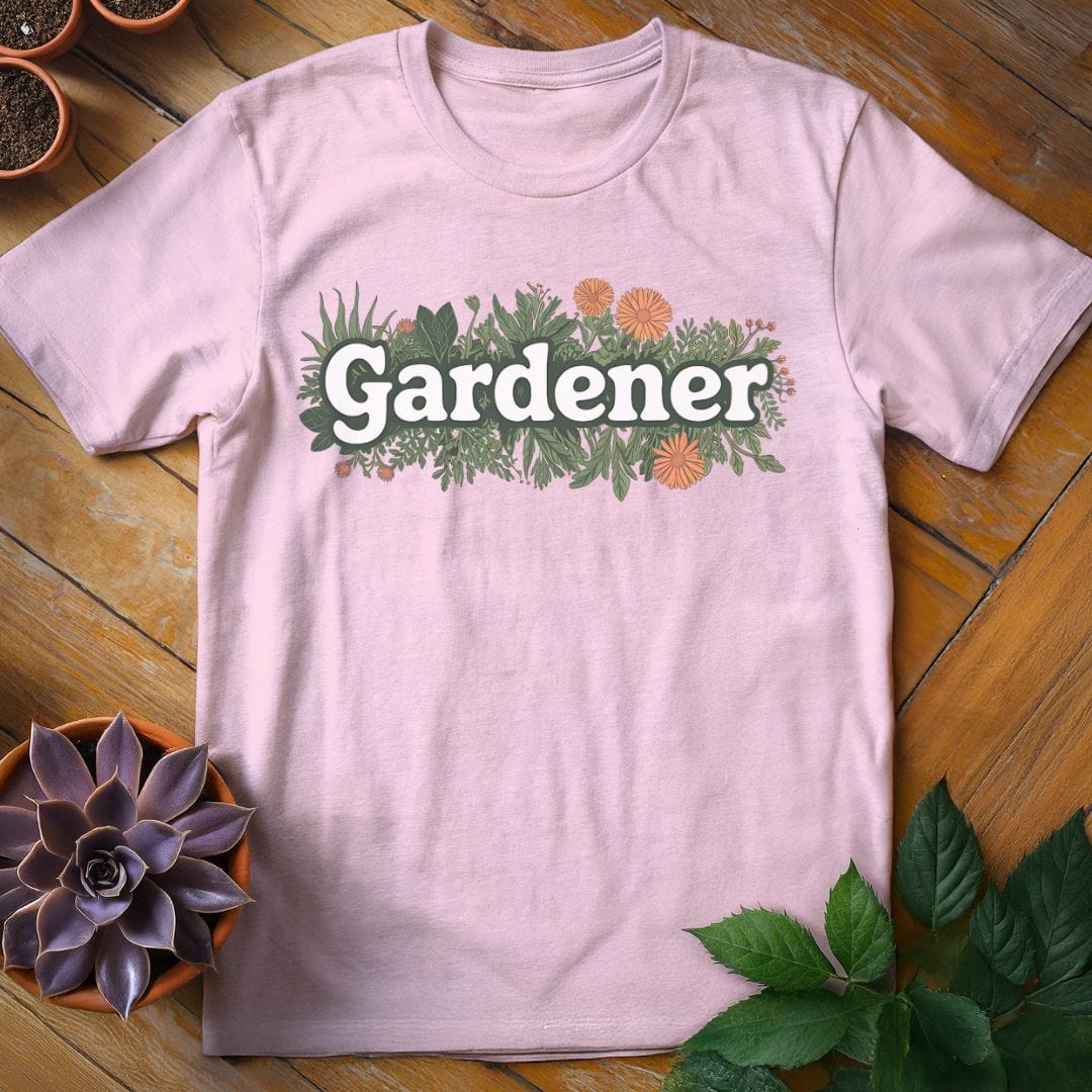 Gardener Tee T-Shirt Light Pink / S