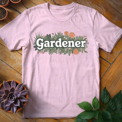 Gardener Tee T-Shirt Light Pink / S