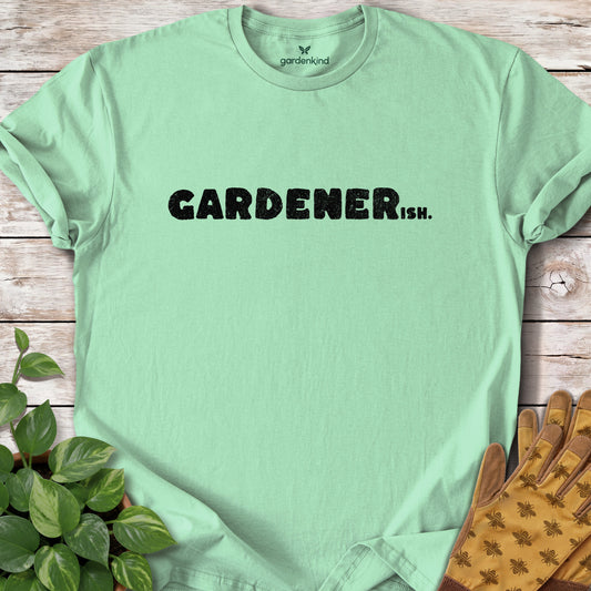 Gardenerish Tee, Mint Green