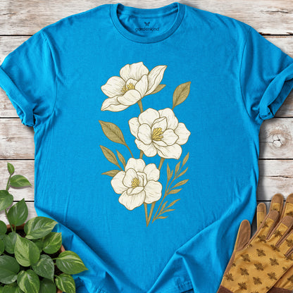 Gardenias Tee, Sapphire